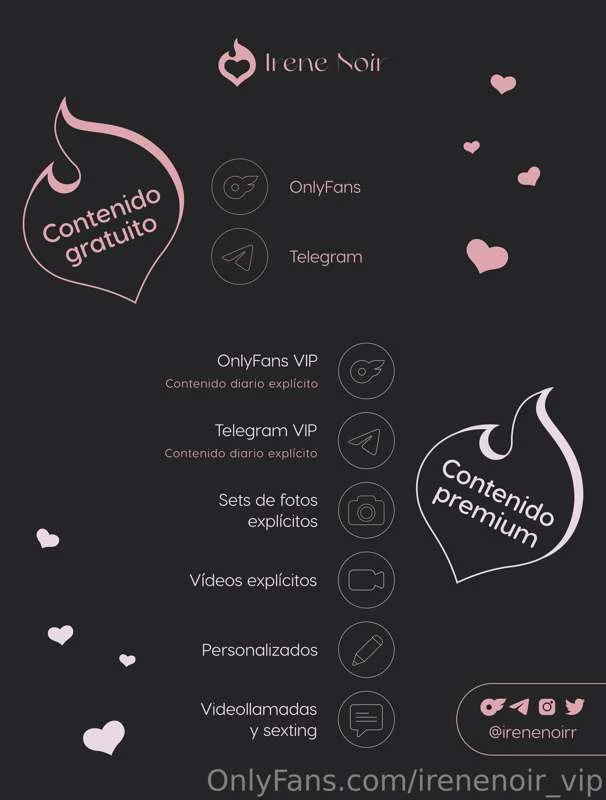 Irene Noir VIP